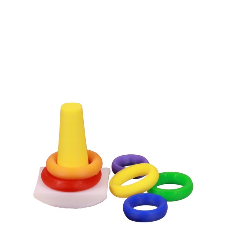 Board Game For 2 People - B*2 Sets Dollhouse Early Learning Rainbow