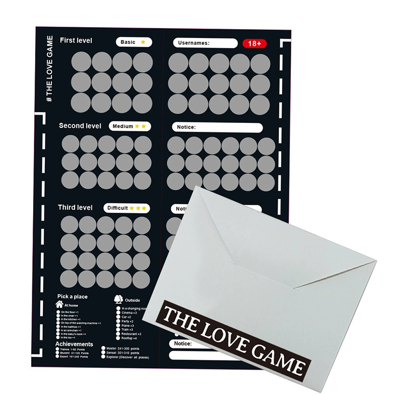 Board Game Unmatched - 100 Sex Position Game Couples Sex