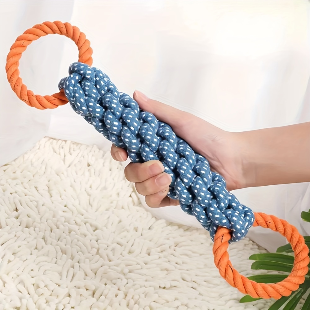 Board Game For 2 People - Durable Double-Ring Cotton Blend Dog Rope