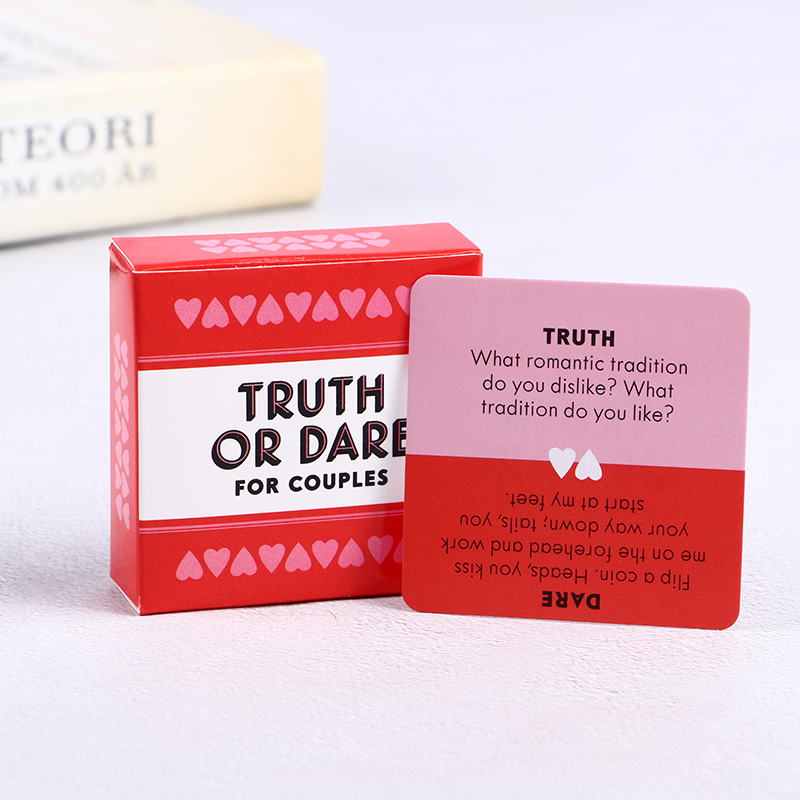 Board Game For Couple - Mini Small Size Truth Or Dare