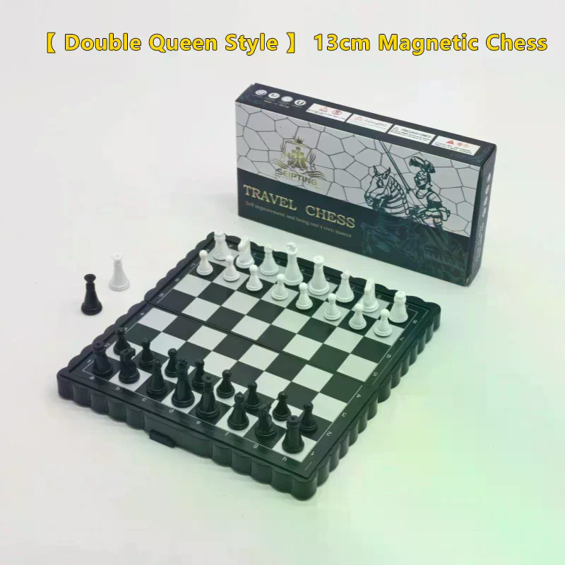 Magnetic Travel Chess - Mini Magnetic Chess Set Folding Plastic