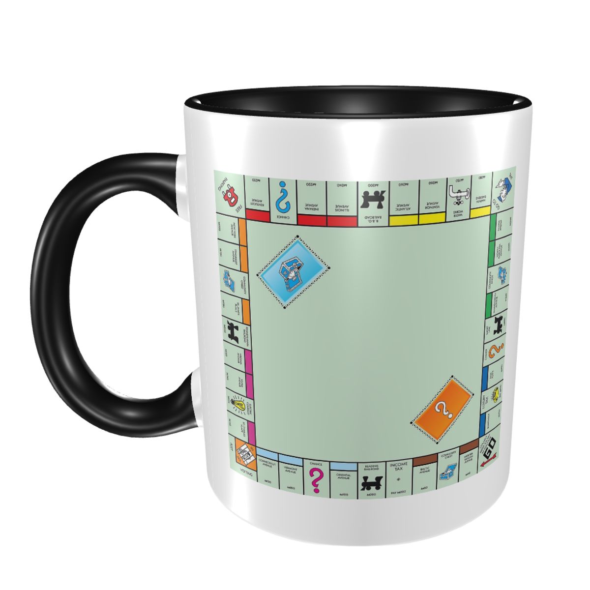 Board Game Monopoli - Board Game Board Monopoly Mug Funny