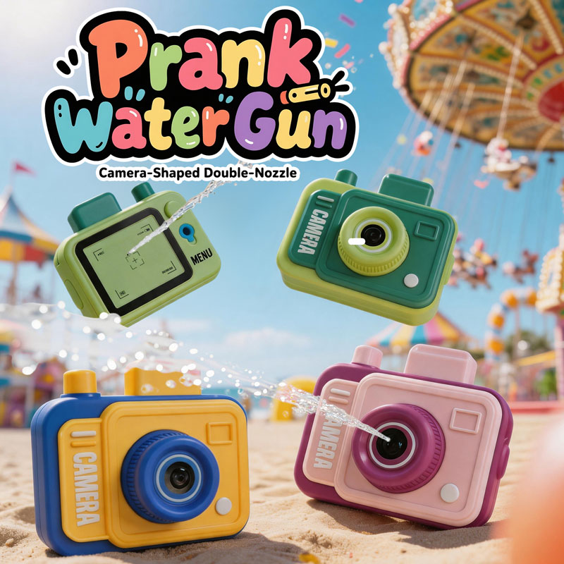 Board Game For 2 People - Double-sided Water Gun Camera Water Prank