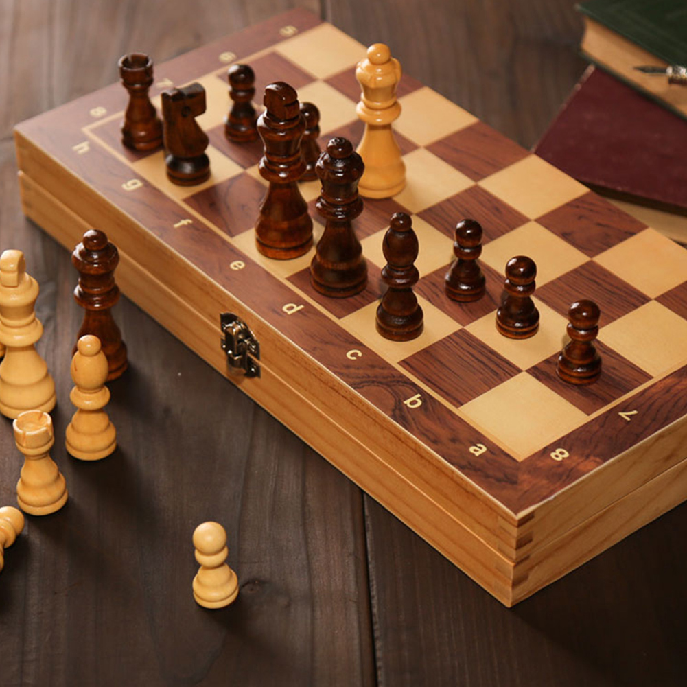 Magnetic Travel Chess - 29x29cm Large Chessboard Developing Strategic Thinking