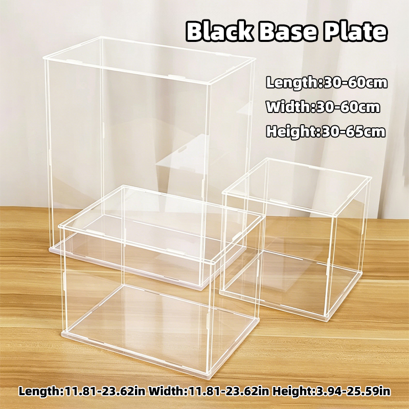 Game Storage Box - Assembled Clear Acrylic Display Case Box