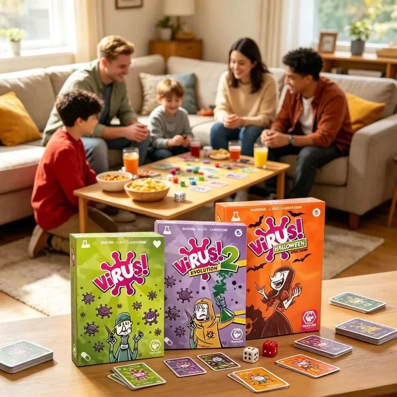 Board Game Virus - Interesting Virus Card Game & Virus