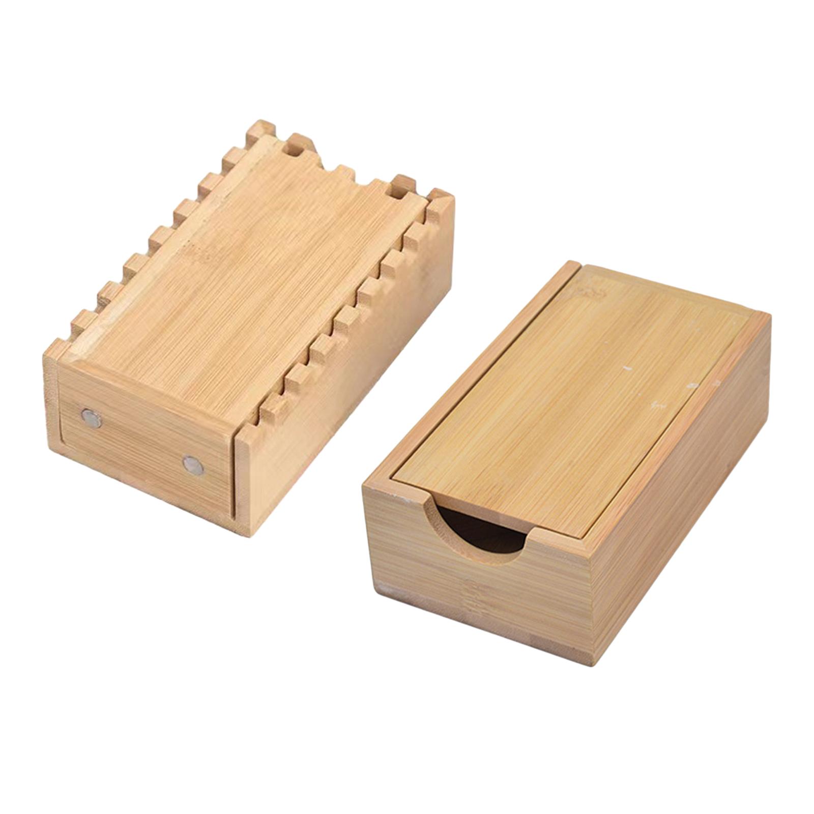 Dice Tower Wooden - Bamboo Dice Tower Wooden Rolling Case