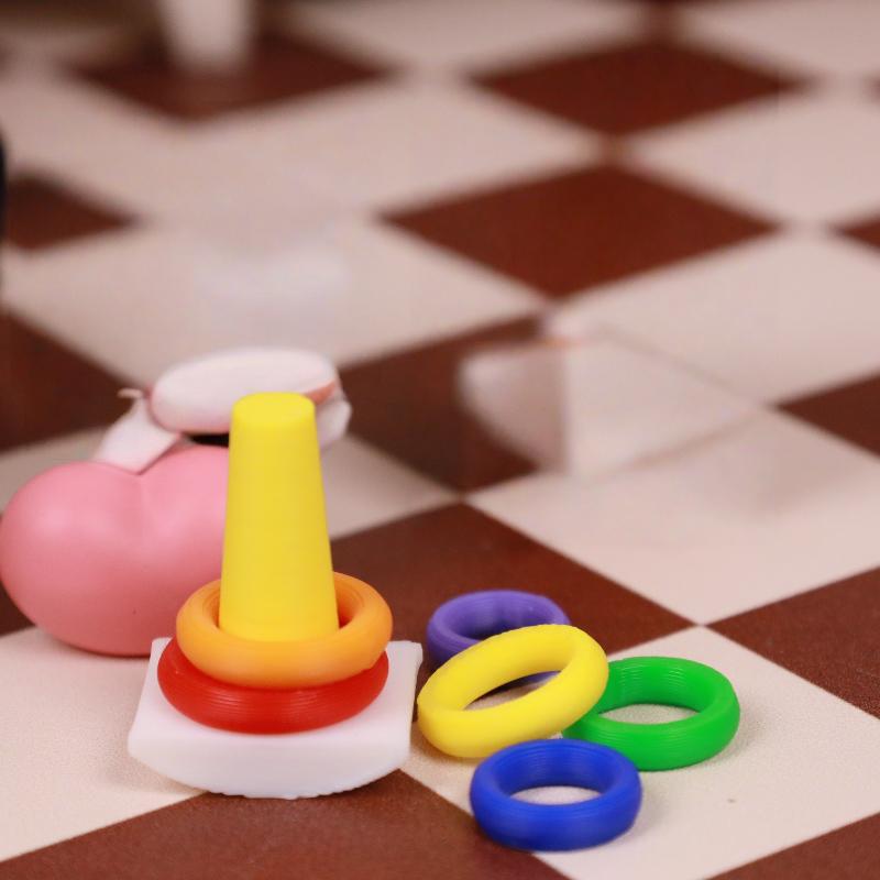 2 Sets Dollhouse Rainbow Stack - đánh giá và giá Board Game For 2 People