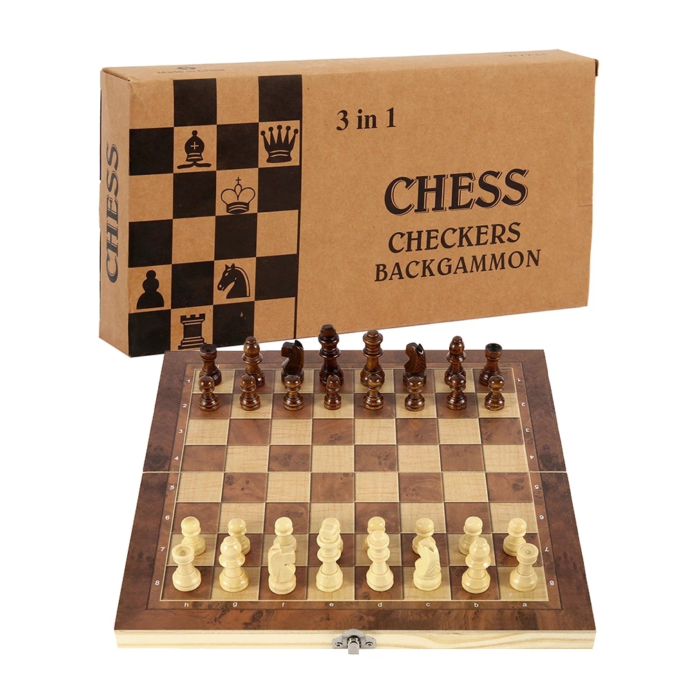 3 in 1 Chess Board, Folding Wo - đánh giá và giá Magnetic Travel Chess