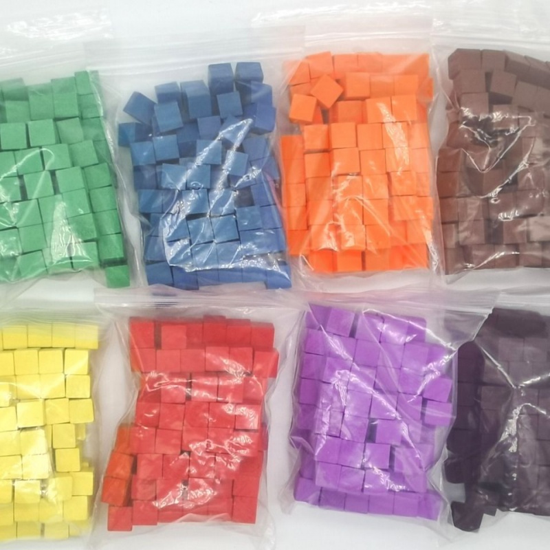 100Pcs/lots 10mm Wood Cubes Co - đánh giá và giá Dice Tower Wooden