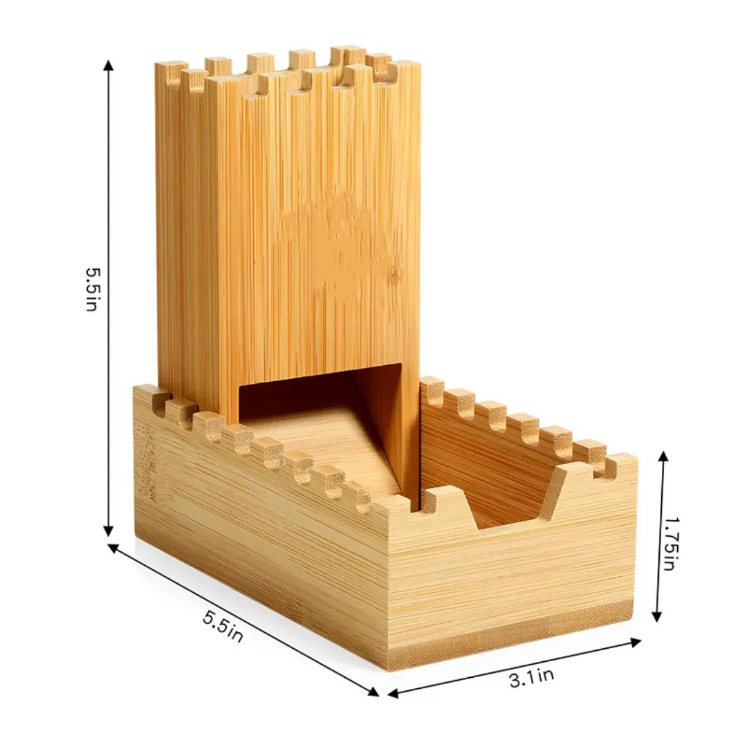 Wooden Dice Tower Folding Stor - đánh giá và giá Dice Tower Wooden
