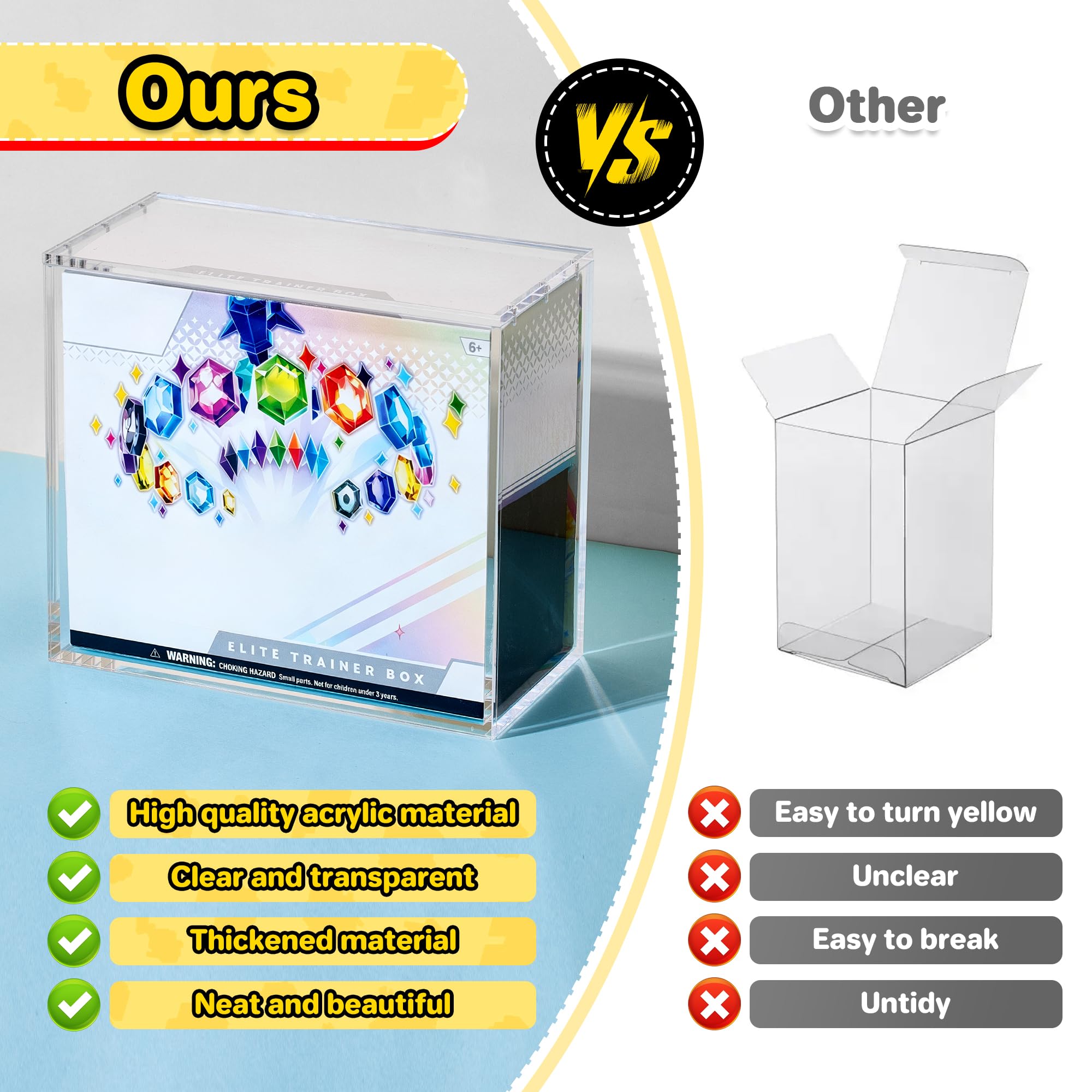 99% UV Protection Magnetic Mod - đánh giá và giá Game Storage Box