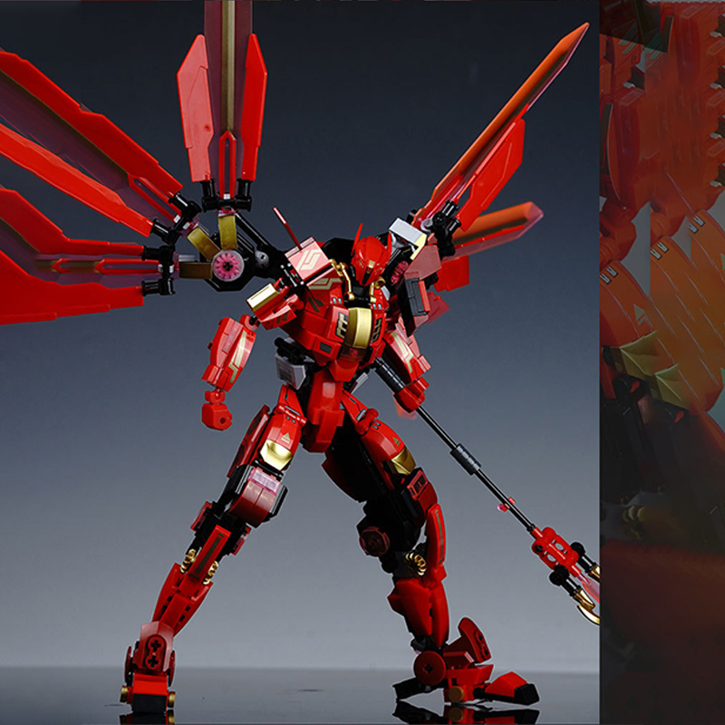511pcs Red Mecha Assembly Buil - đánh giá và giá Board Game Unmatched