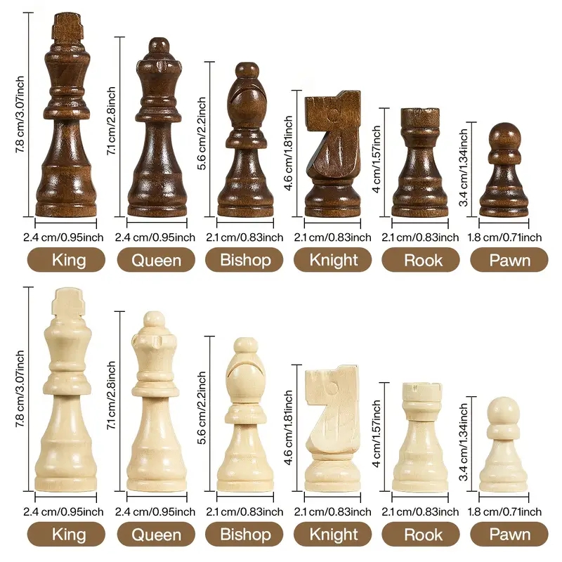 39.3cm/15.47inch magnetic wood - đánh giá và giá Magnetic Travel Chess