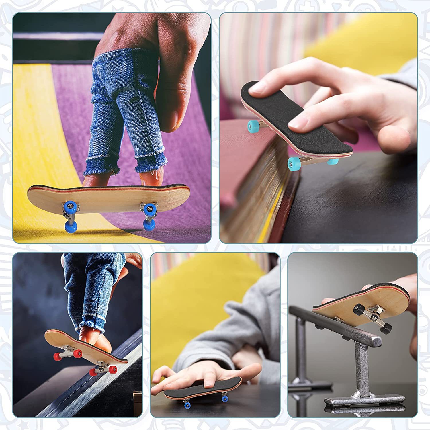 Puzzle Toy Finger Skateboard M - đánh giá và giá Board Game For 2 People