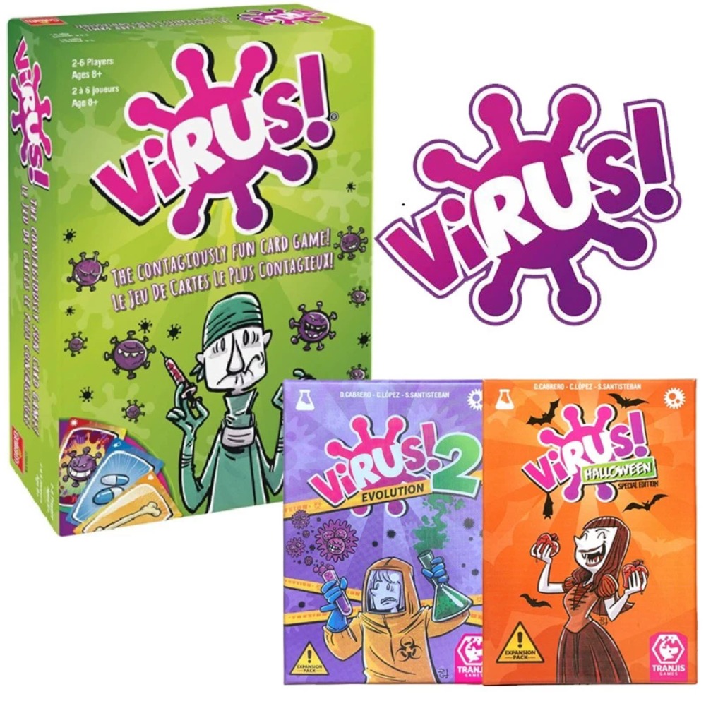 Interesting Virus Card Game &  - đánh giá và giá Board Game Virus