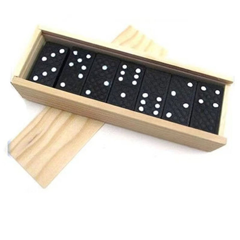 28pcs/Set Wooden Domino Board  - đánh giá và giá Board Game Monopoli
