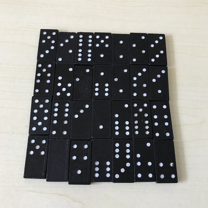 28pcs/Set Wooden Domino Board  - đánh giá và giá Board Game Monopoli