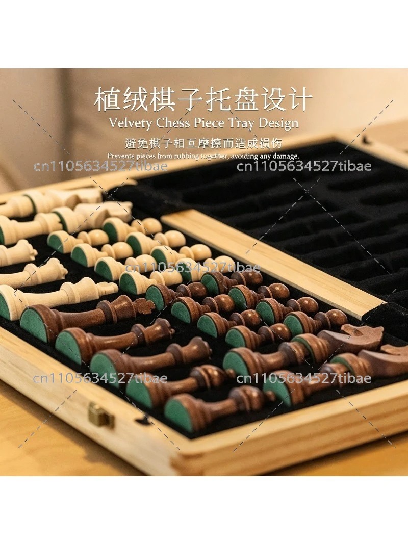 Magnetic Chess Set Solid Wood  - đánh giá và giá Magnetic Travel Chess