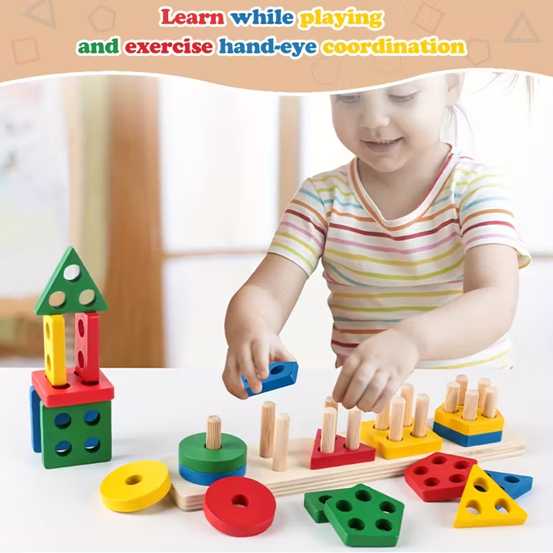 Montessori Wooden Games Baby T - đánh giá và giá Board Game For 2 People
