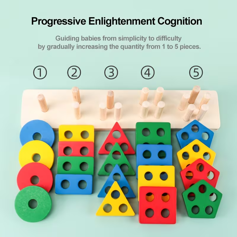 Montessori Wooden Games Baby T - đánh giá và giá Board Game For 2 People