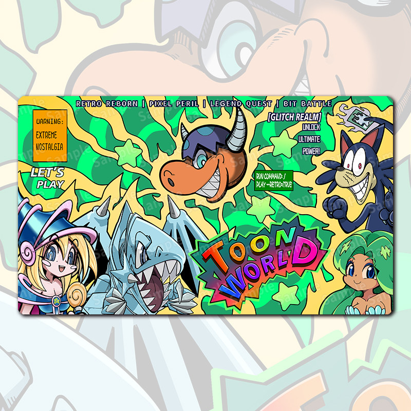 Yu-Gi-Oh! 600x350mm Toon Dark  - đánh giá và giá Board Game China