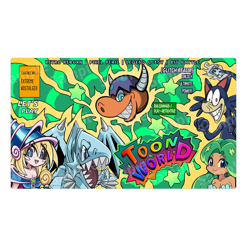 Yu-Gi-Oh! 600x350mm Toon Dark  - đánh giá và giá Board Game China
