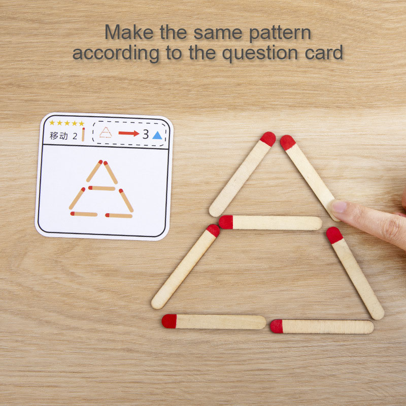 Montessori Matches Puzzles Gam - đánh giá và giá Board Game China