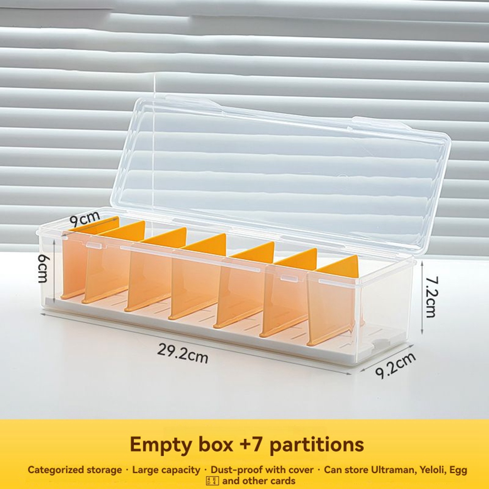 ABST Clear Plastic Compartment - đánh giá và giá Game Storage Box