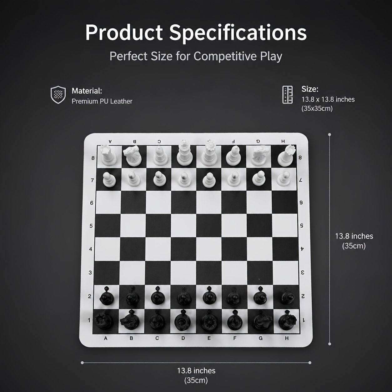 35cm/13.78in Chess Set Foldabl - đánh giá và giá Magnetic Travel Chess