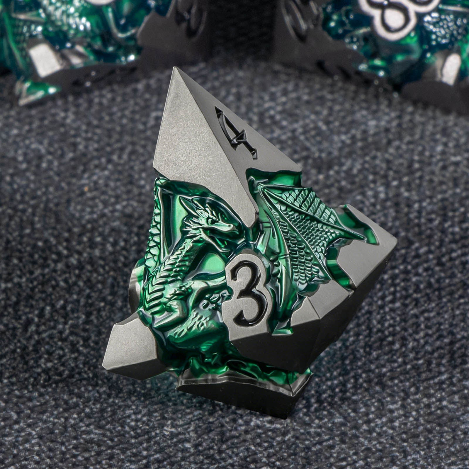 Dragon DND Dice Set for Role P - đánh giá và giá Dice Tower Wooden