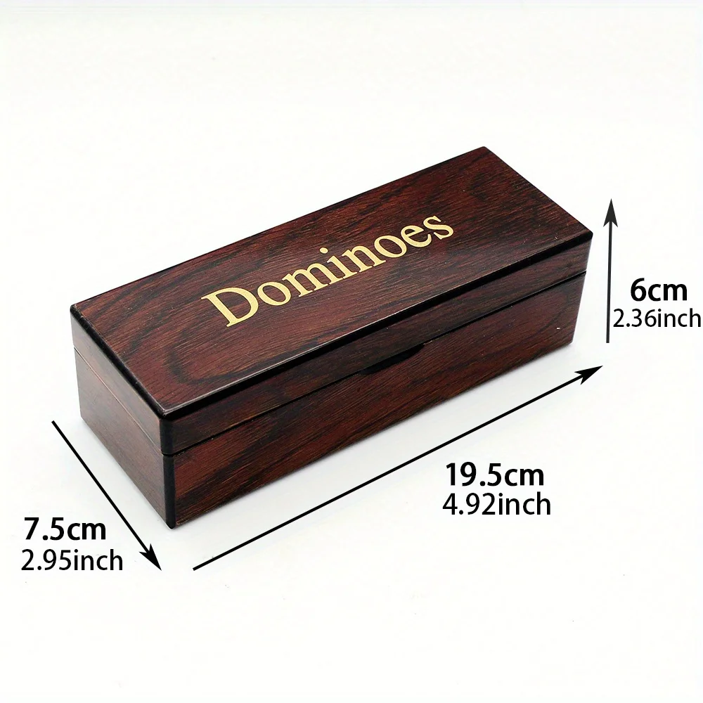 [Wooden Dominoes Game Set] 28p - đánh giá và giá Board Game Monopoli