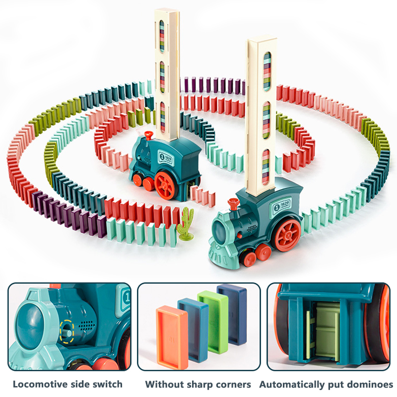 Automatic Laying Domino Train  - đánh giá và giá Board Game Monopoli