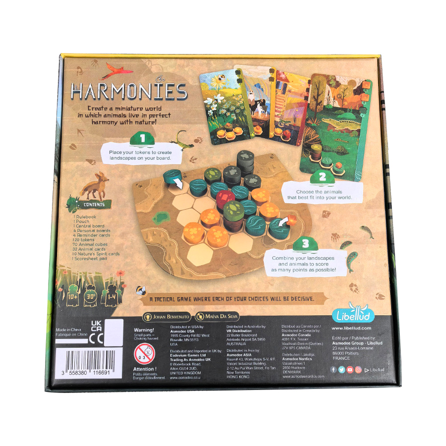 Harmonies - Board Games - Crea - đánh giá và giá Board Game For Couple