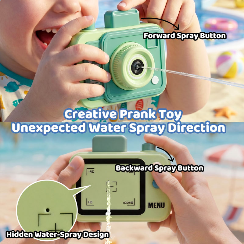 Double-sided Water Gun Camera  - đánh giá và giá Board Game For 2 People