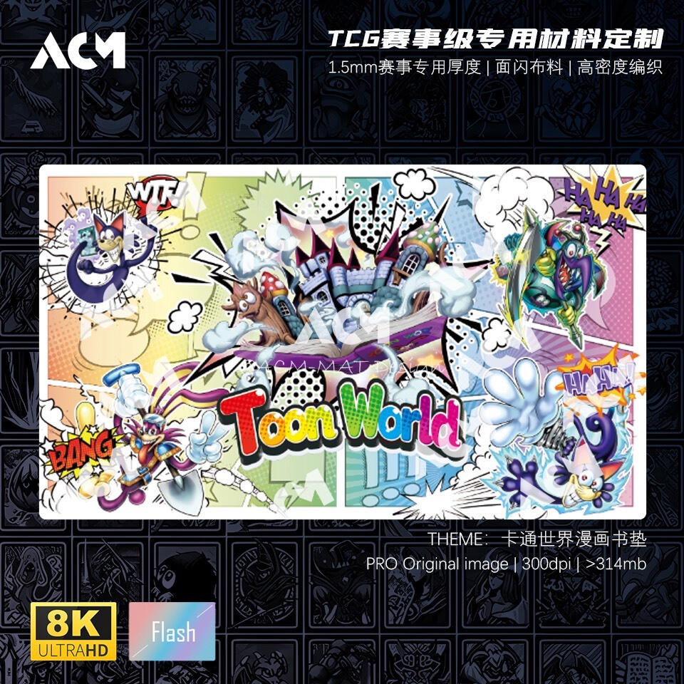 600x350mm Yu-Gi-Oh! Toon World - đánh giá và giá Board Game China