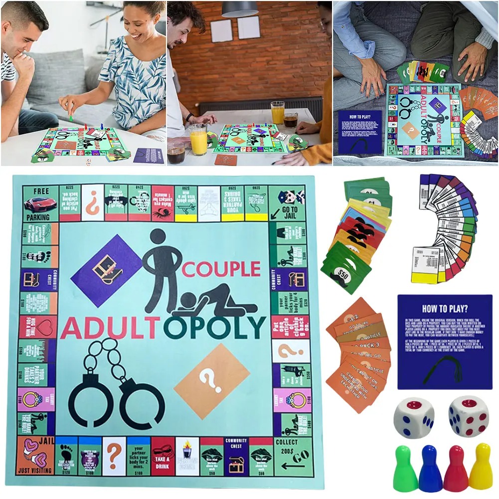 ！！Adultopoly Board Game Couple - đánh giá và giá Board Game For Couple