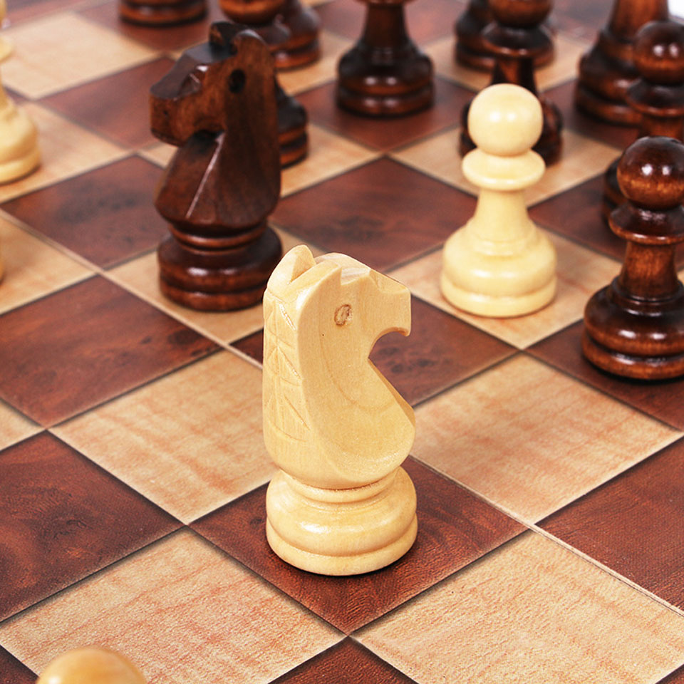 3 in 1 Wooden Chess Backgammon - đánh giá và giá Magnetic Travel Chess