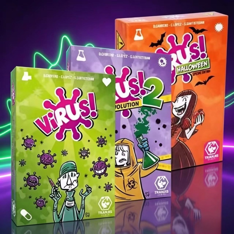 Interesting Virus Card Game &  - đánh giá và giá Board Game Virus